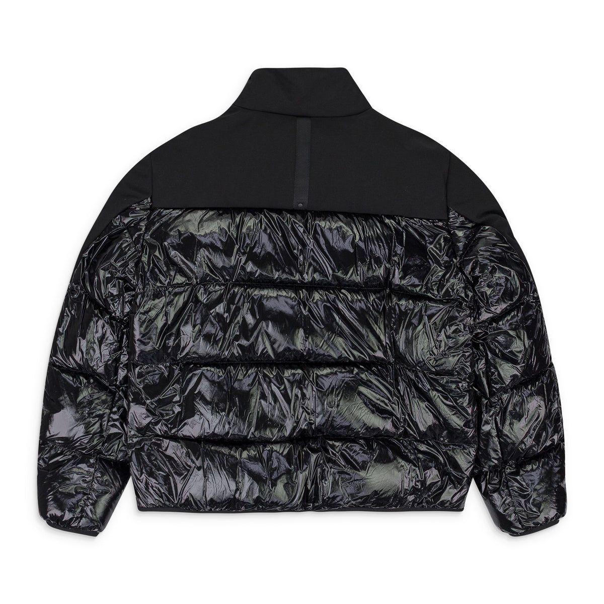Black / Black Dugald Puffer Coat