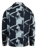 Wales Bonner photographic-print zip jacket