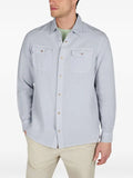Paul & Shark garment dyed linen overshirt