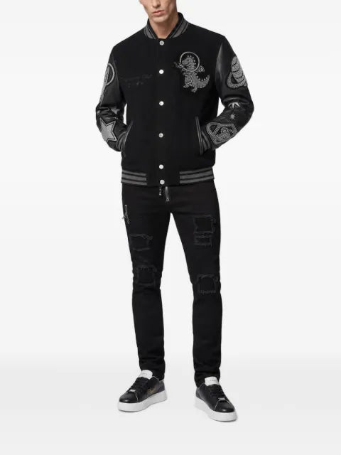 Philipp Plein college bomber space strass