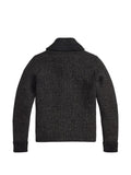 Ralph Lauren RRL shawl-lapel waffle-knit cardigan