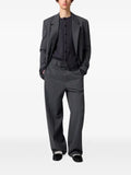 MSGM pinstripe-pattern double-breasted jacket