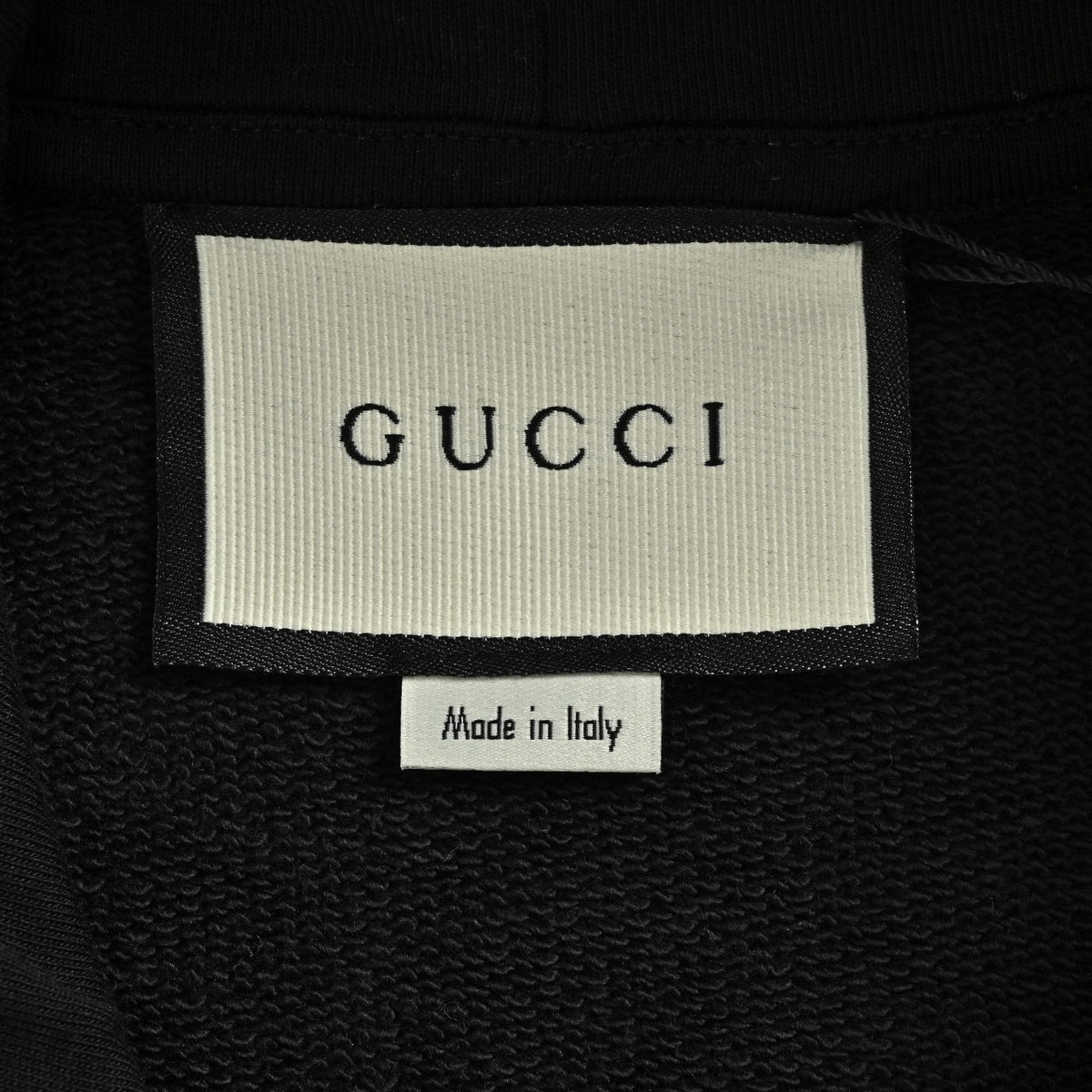 Gucci 26FW 3D Embroidered GG Hoodie - Black